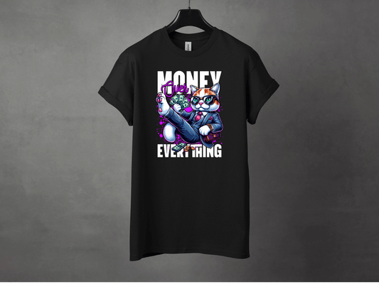 Money Over Everything Premium Streetwear Tee - Asphalt Jungle Co