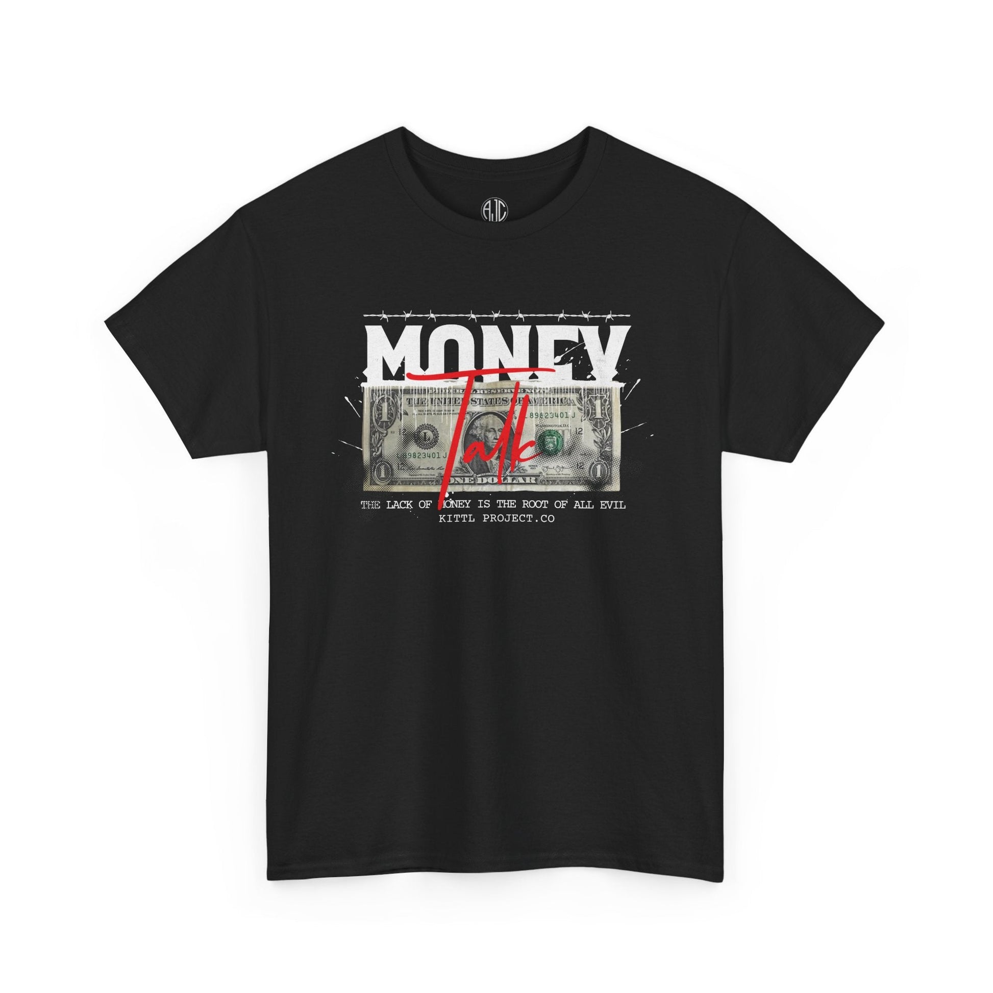 Money Talk Premium Streetwear Tee - Asphalt Jungle Co