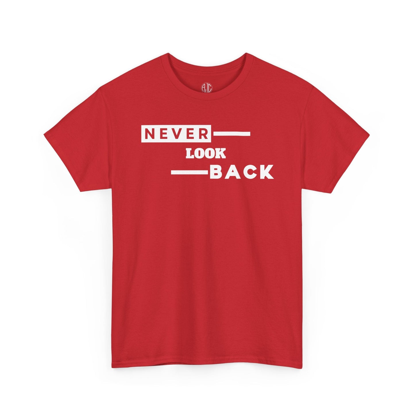 NEVER LOOK BACK PREMIUM TEE - Asphalt Jungle Co