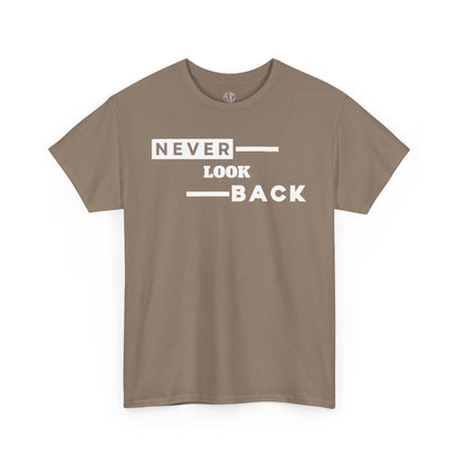NEVER LOOK BACK PREMIUM TEE - Asphalt Jungle Co