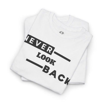 NEVER LOOK BACK PREMIUM TEE - Asphalt Jungle Co