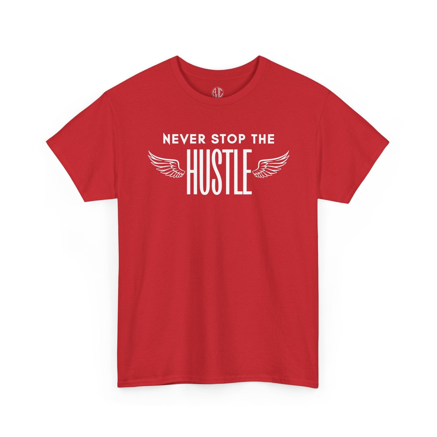 NEVER STOP THE HUSTLE PREMIUM TEE - Asphalt Jungle Co