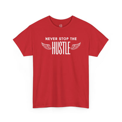 NEVER STOP THE HUSTLE PREMIUM TEE - Asphalt Jungle Co