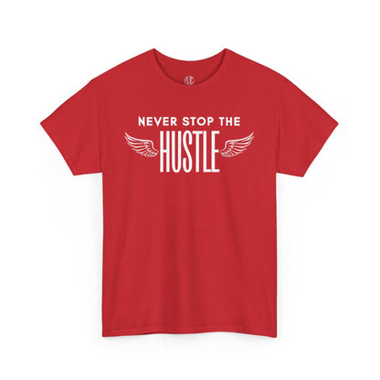 NEVER STOP THE HUSTLE PREMIUM TEE - Asphalt Jungle Co
