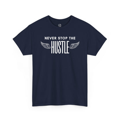 NEVER STOP THE HUSTLE PREMIUM TEE - Asphalt Jungle Co