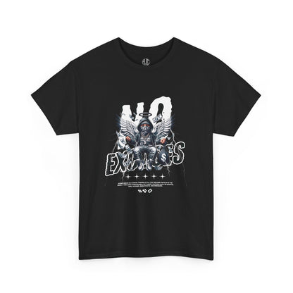No Excuses Premium Streetwear Tee - Asphalt Jungle Co