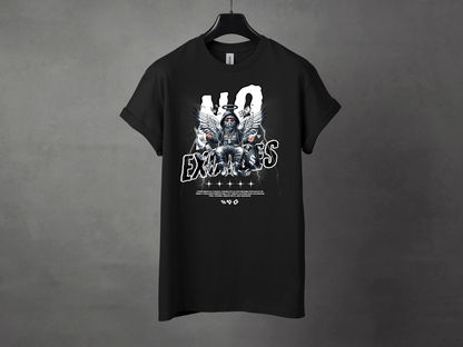 No Excuses Premium Streetwear Tee - Asphalt Jungle Co