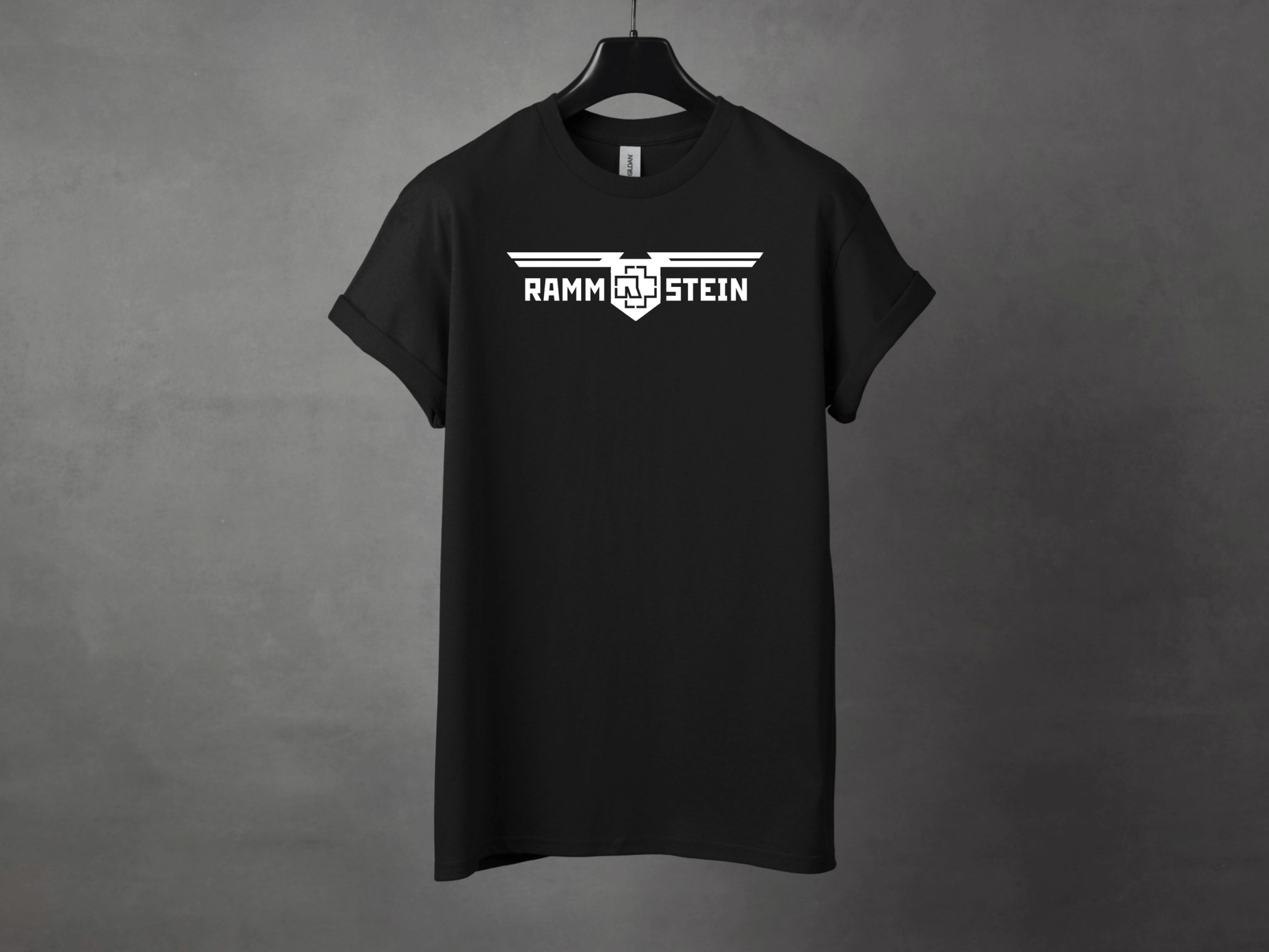 Rammstein Premium Metal Tee - Asphalt Jungle Co