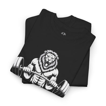 Roaring Through Reps Premium Gym Workout Tee - Asphalt Jungle Co