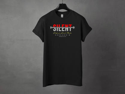 SILENT IN THE CROWD PREMIUM TEE - Asphalt Jungle Co