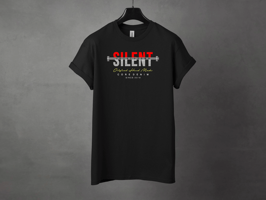 SILENT IN THE CROWD PREMIUM TEE - Asphalt Jungle Co