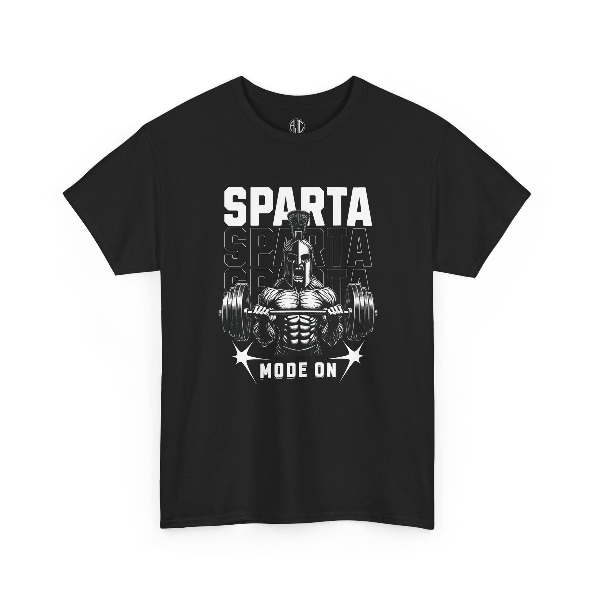 Sparta Mode Premium Gym Workout Tee - Asphalt Jungle Co