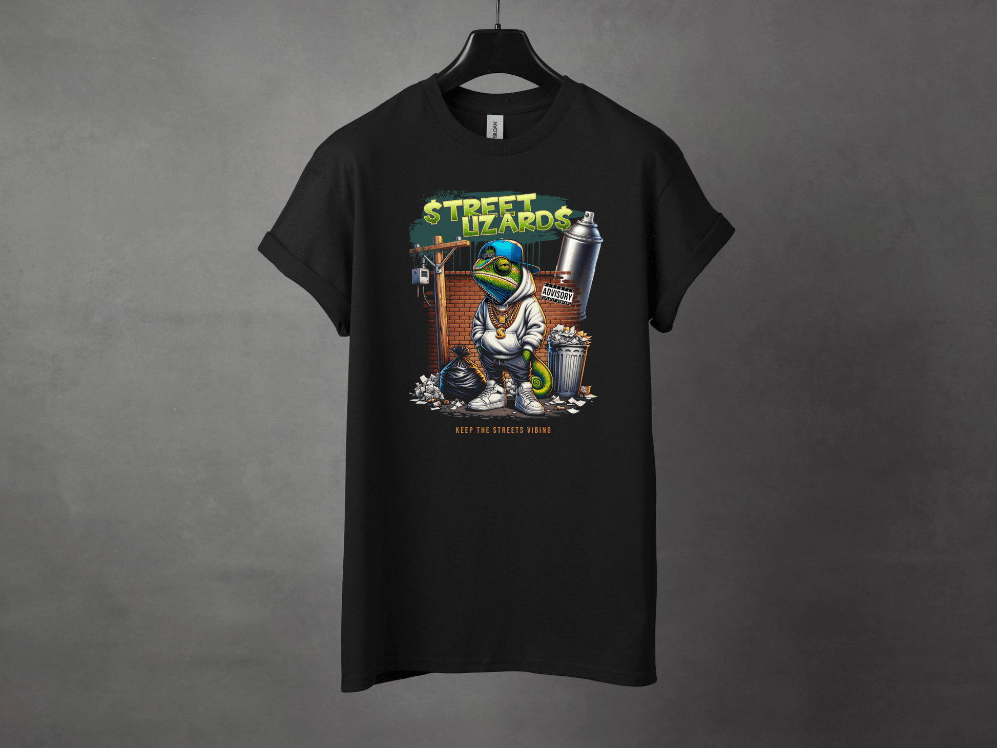 Street Lizards Premium Streetwear Tee - Asphalt Jungle Co