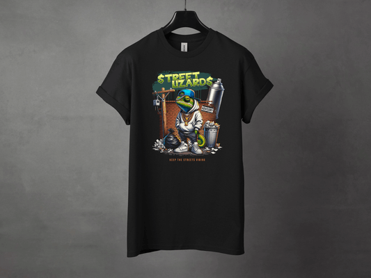 Street Lizards Premium Streetwear Tee - Asphalt Jungle Co