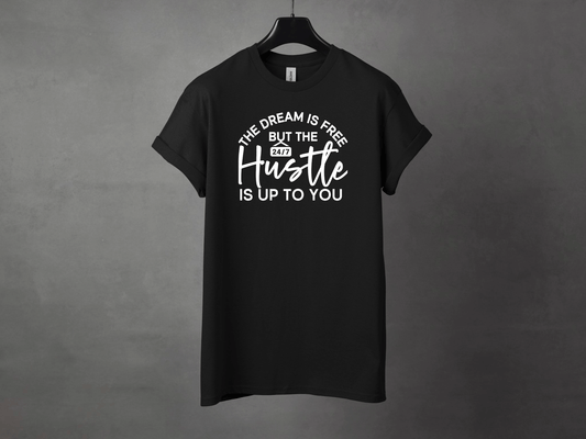 THE DREAM IS FREE PREMIUM TEE - Asphalt Jungle Co