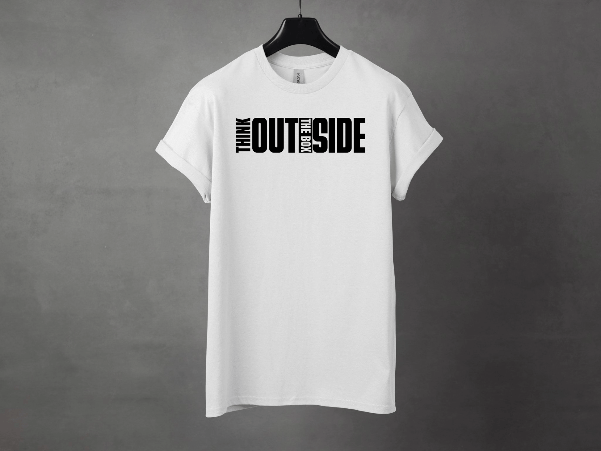THINK OUTSIDE THE BOX PREMIUM TEE - Asphalt Jungle Co