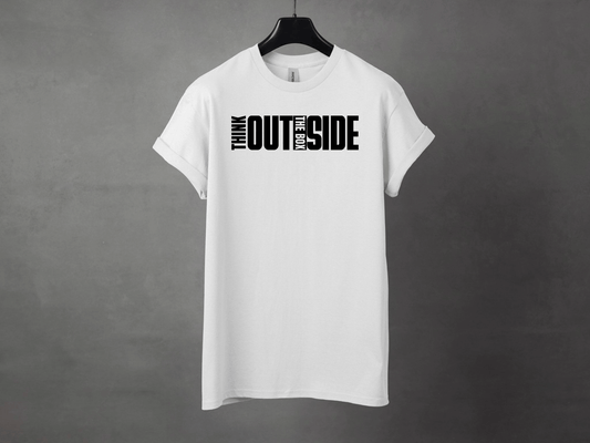 THINK OUTSIDE THE BOX PREMIUM TEE - Asphalt Jungle Co