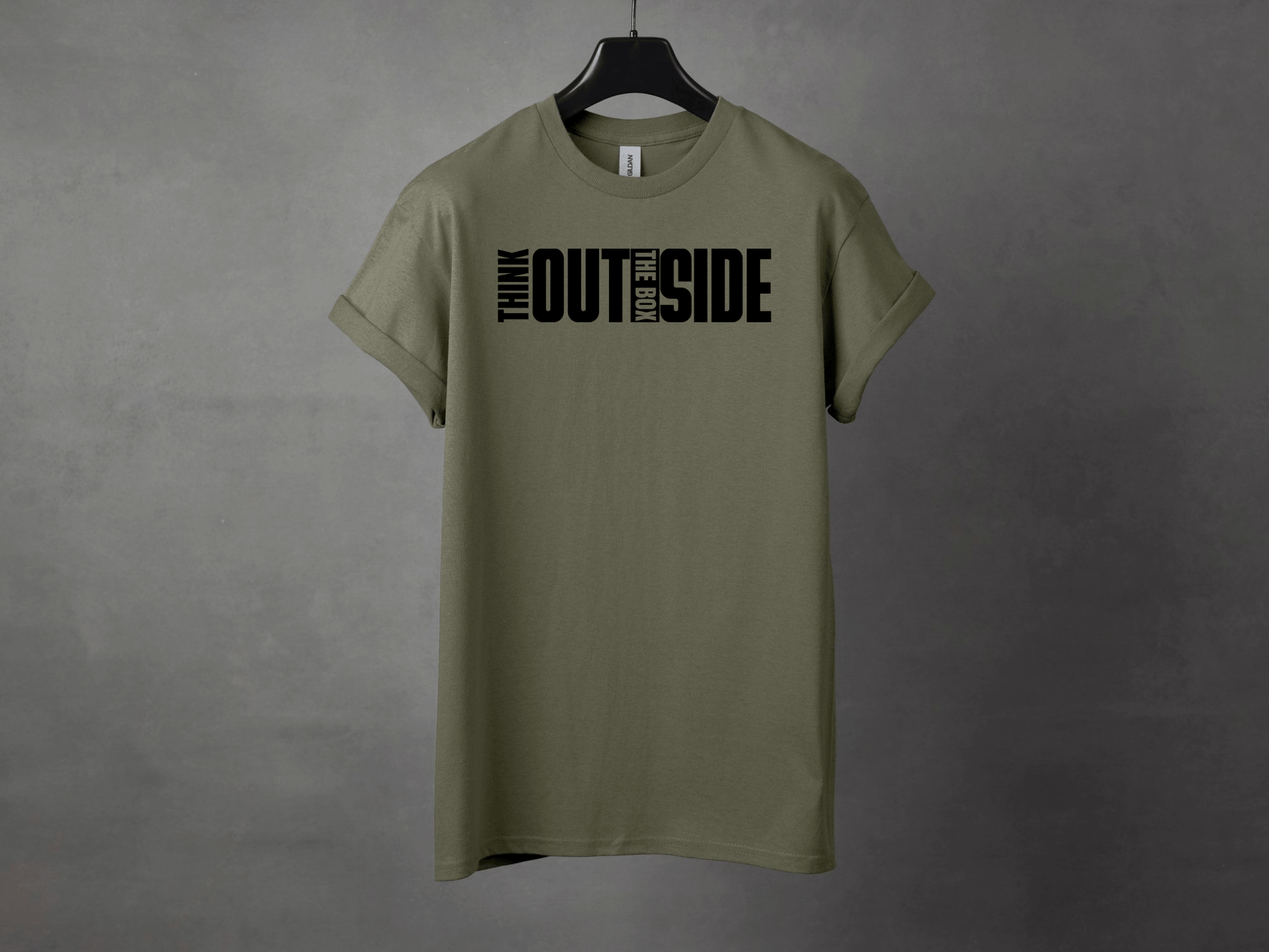 THINK OUTSIDE THE BOX PREMIUM TEE - Asphalt Jungle Co