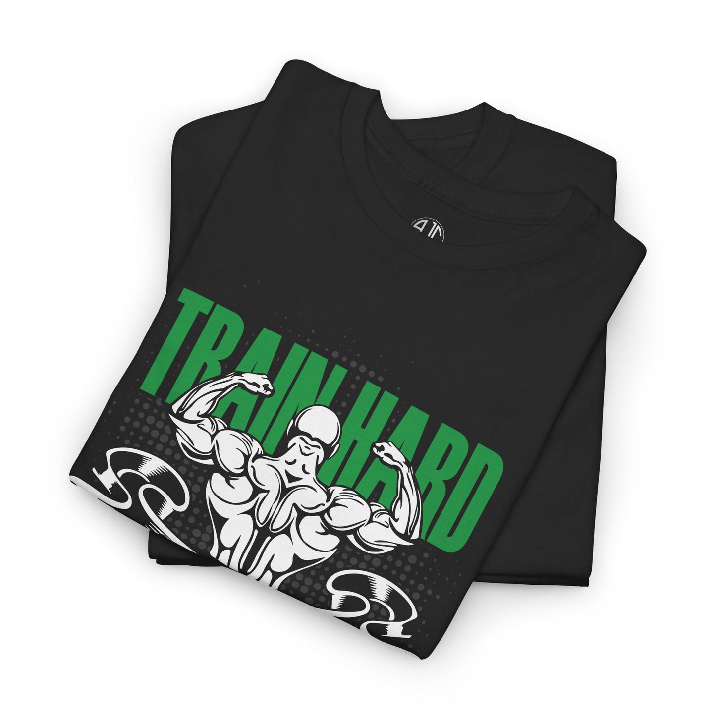 Train Hard Premium Gym Workout Tee - Asphalt Jungle Co