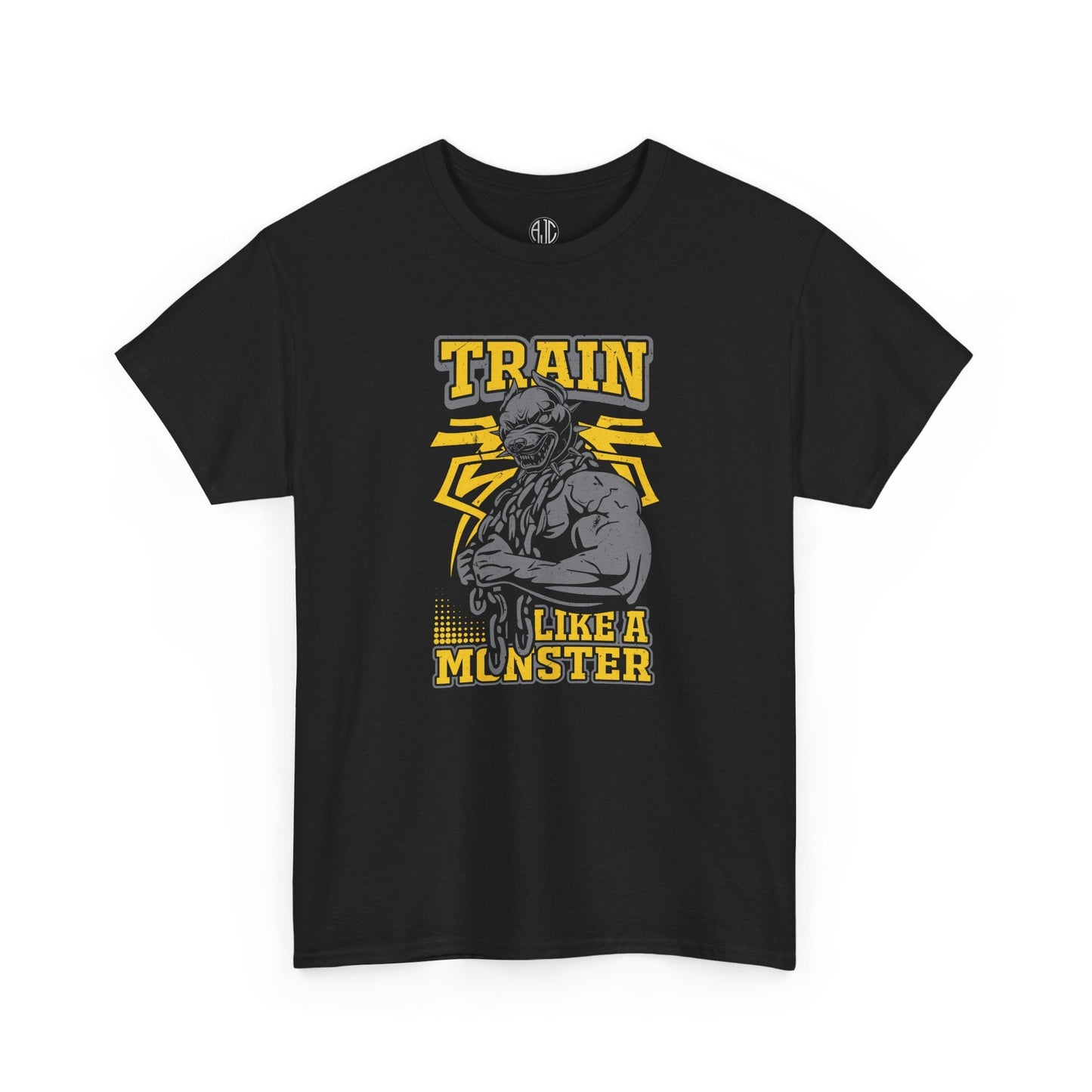 Train Like A Monster Premium Gym Workout Tee - Asphalt Jungle Co