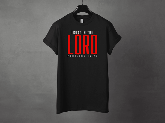 Trust In The Lord Premium Tee - Asphalt Jungle Co