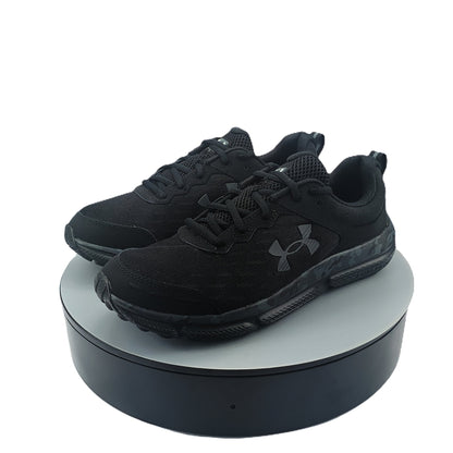 UNDER ARMOUR CHARGED ASSERT 10 CAMO BLACK MENS SHOES - Asphalt Jungle Co