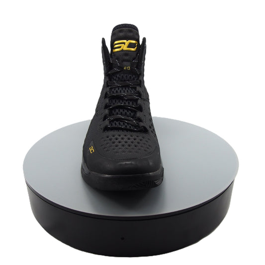 UNDER ARMOUR CURRY 1 BLACK AND GOLD BANNER MENS SHOES - Asphalt Jungle Co