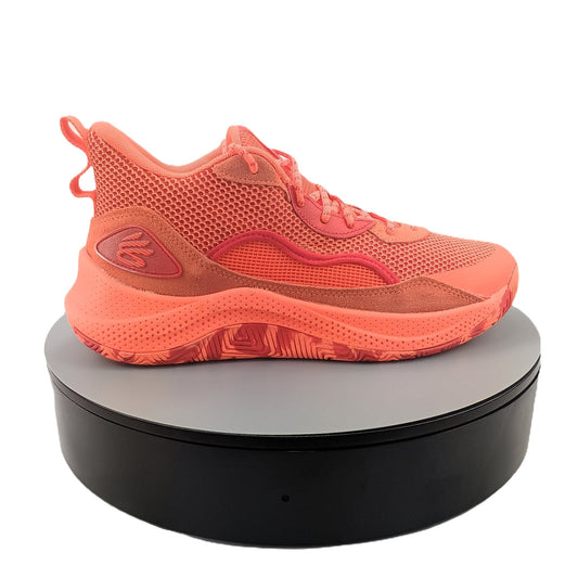 UNDER ARMOUR CURRY 3Z 24 SUEDE RED MENS SHOES - Asphalt Jungle Co