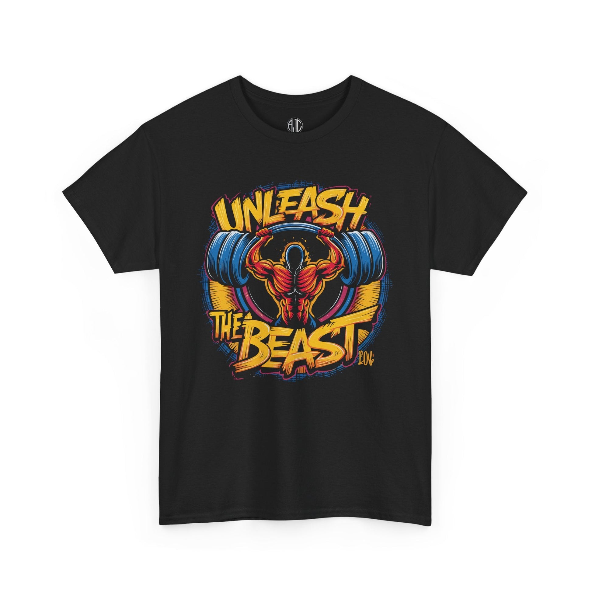Unleash The Beast Premium Gym Workout Tee - Asphalt Jungle Co