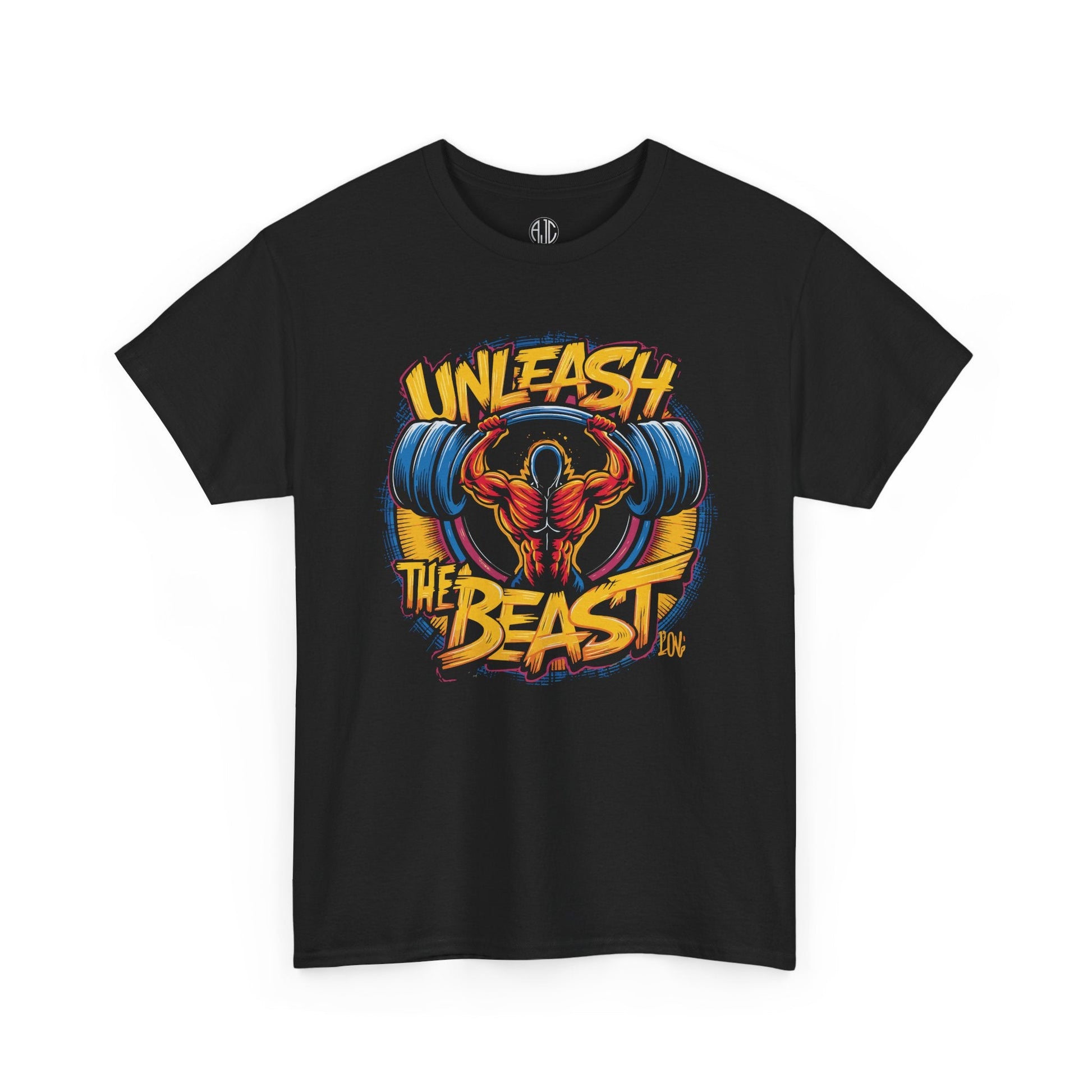 Unleash The Beast Premium Gym Workout Tee - Asphalt Jungle Co