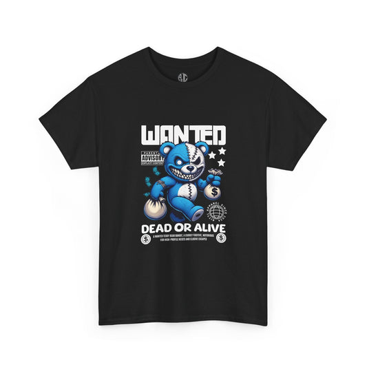 Wanted Premium Streetwear Tee - Asphalt Jungle Co