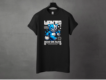 Wanted Premium Streetwear Tee - Asphalt Jungle Co