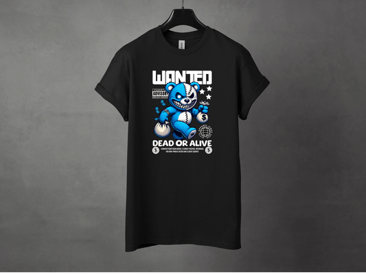 Wanted Premium Streetwear Tee - Asphalt Jungle Co