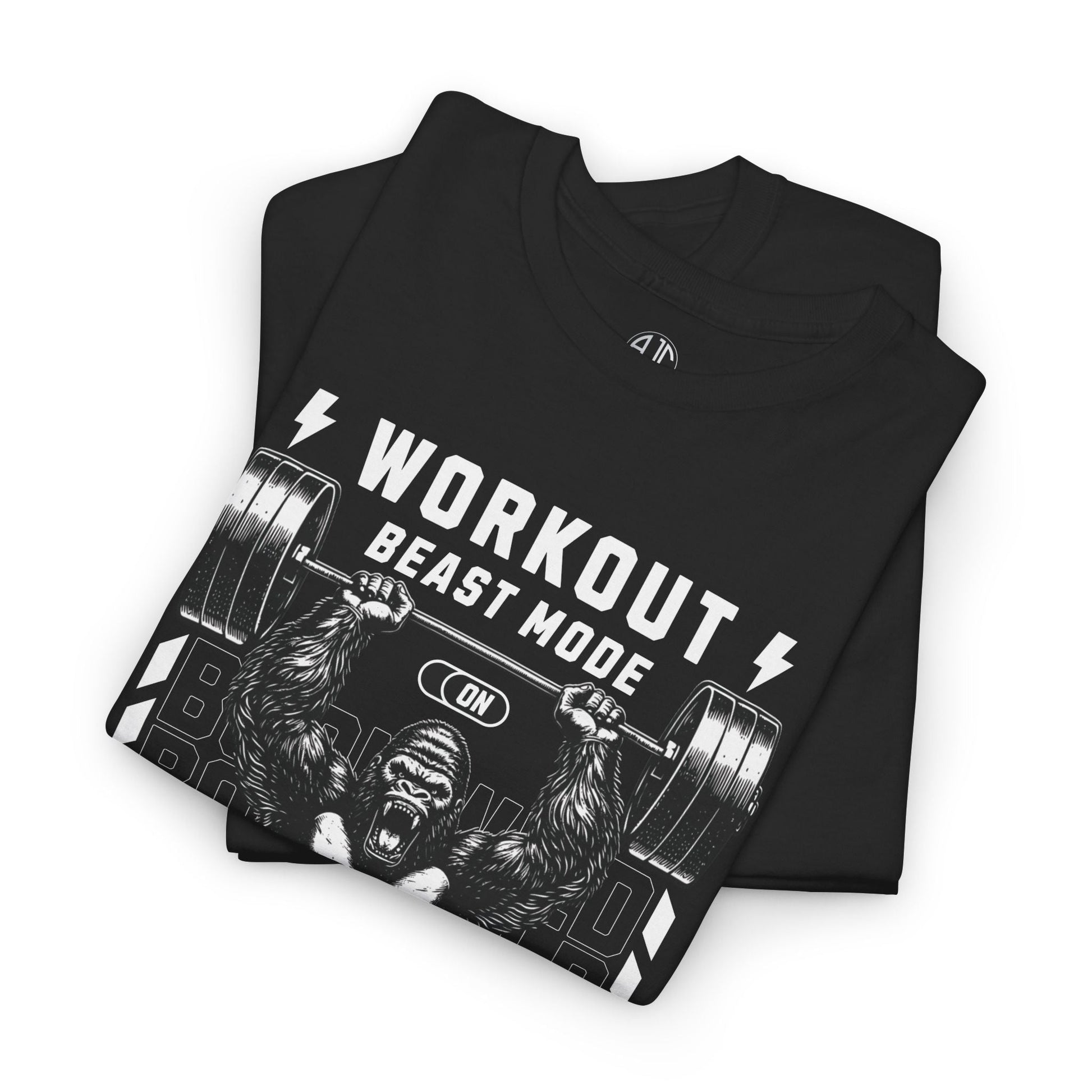 Workout Beastmode Premium Gym Tee - Asphalt Jungle Co