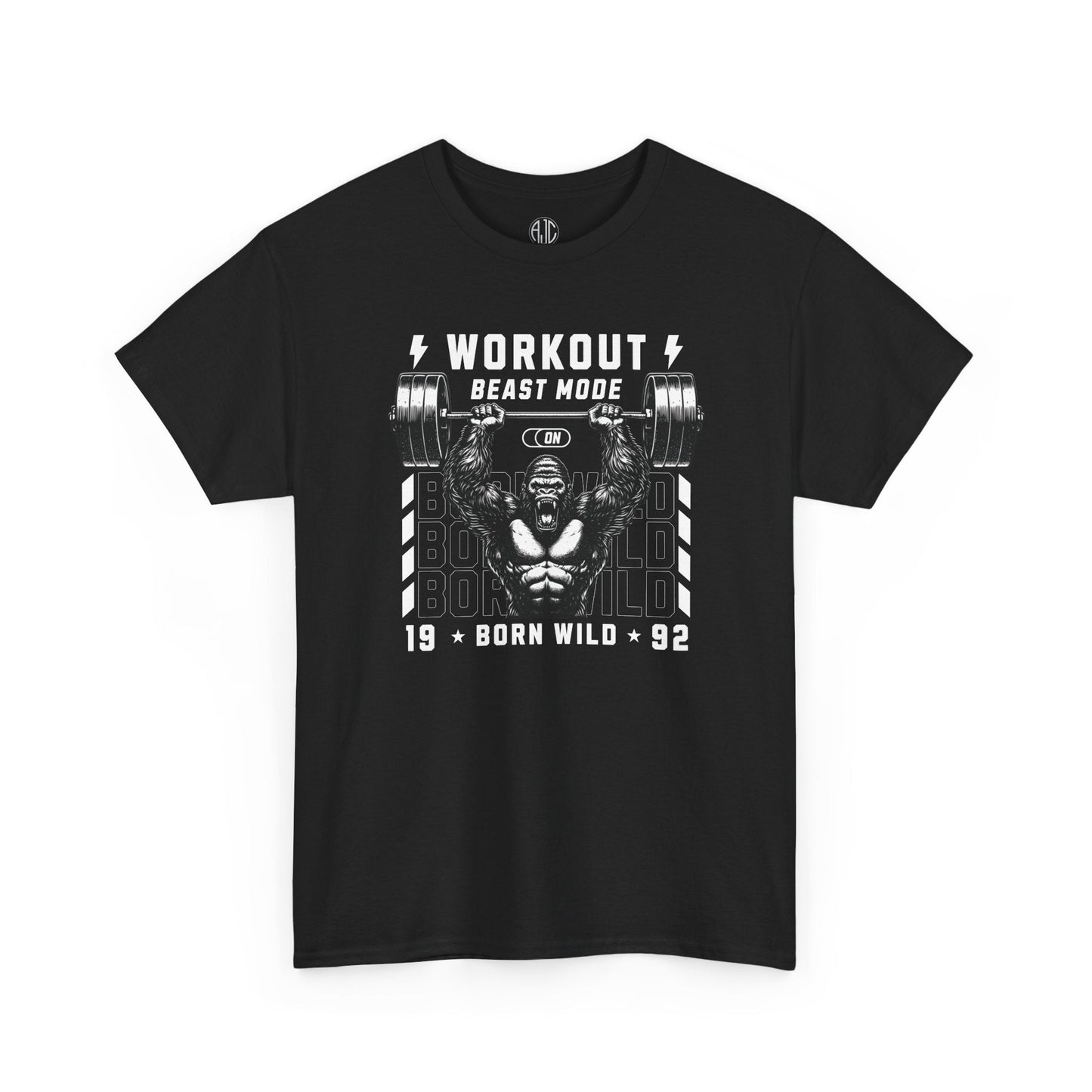Workout Beastmode Premium Gym Tee - Asphalt Jungle Co