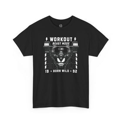Workout Beastmode Premium Gym Tee - Asphalt Jungle Co