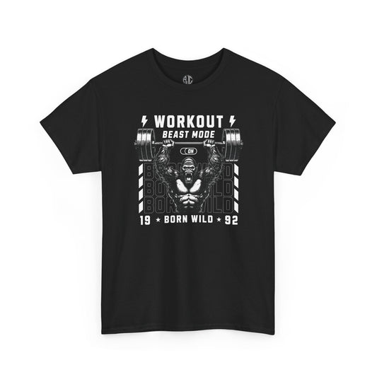 Workout Beastmode Premium Gym Tee - Asphalt Jungle Co