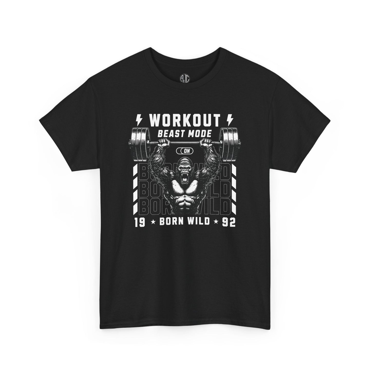 Workout Beastmode Premium Gym Tee - Asphalt Jungle Co