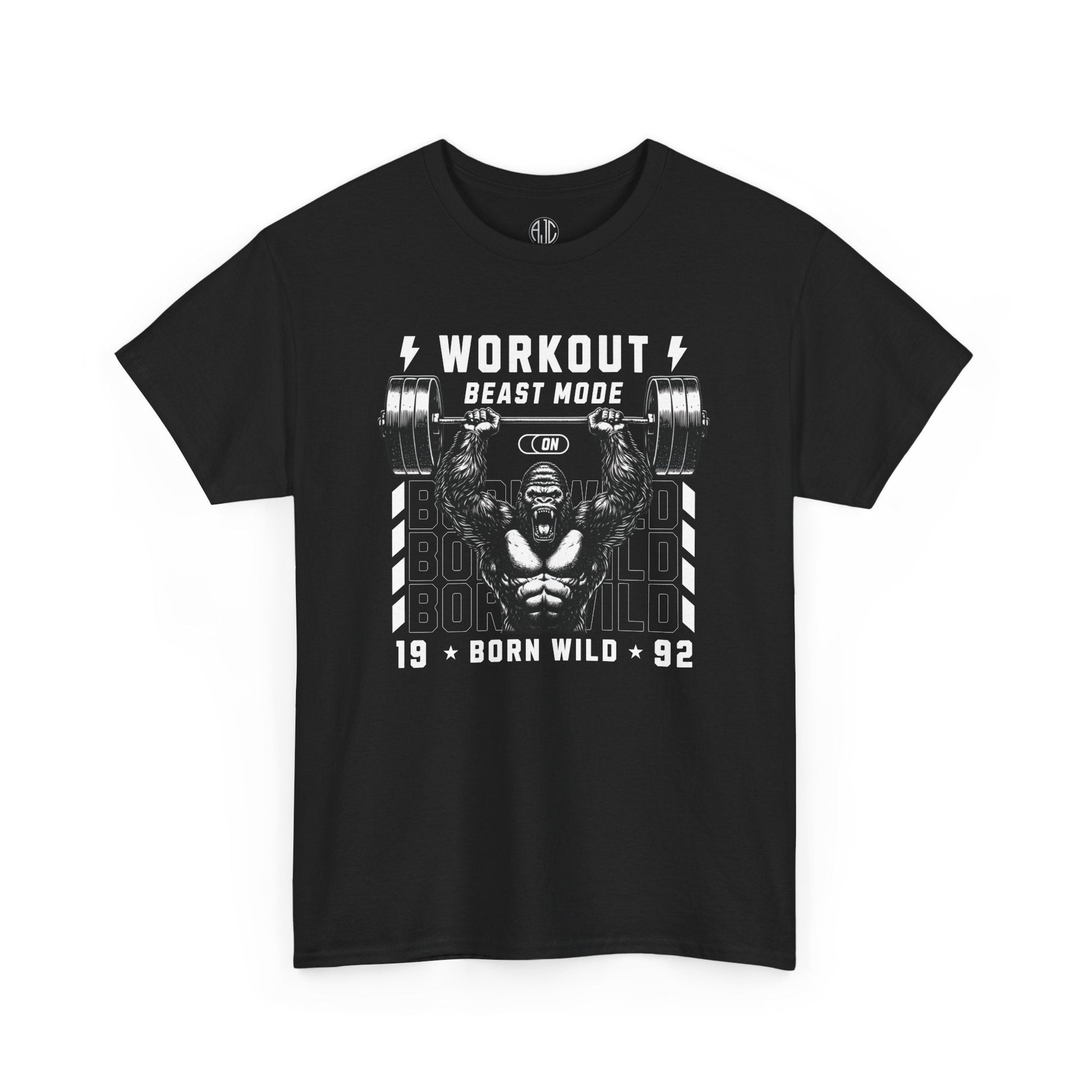 Workout Beastmode Premium Gym Tee - Asphalt Jungle Co