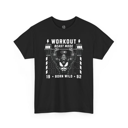 Workout Beastmode Premium Gym Tee - Asphalt Jungle Co