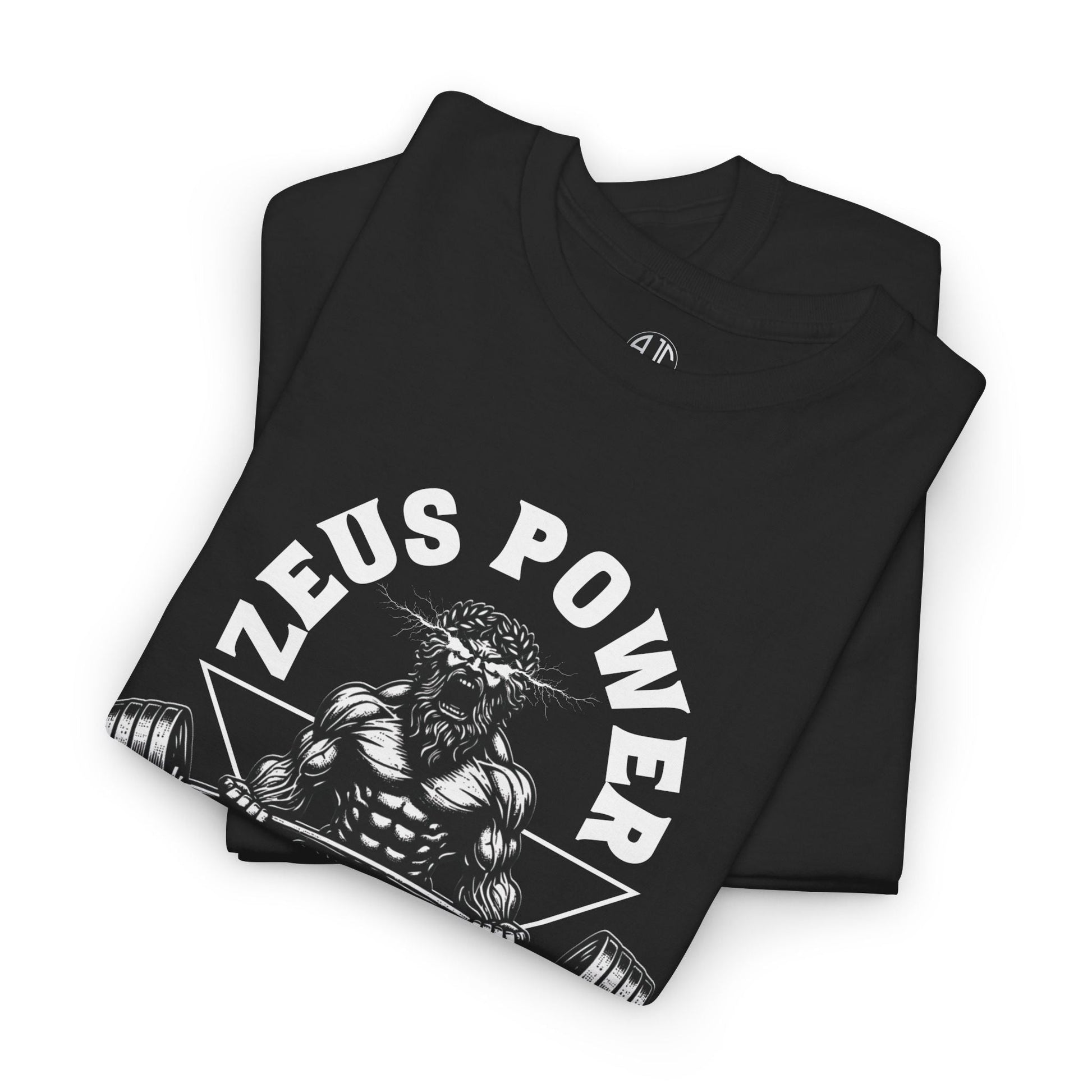 Zeus Power Premium Gym Workout Tee - Asphalt Jungle Co