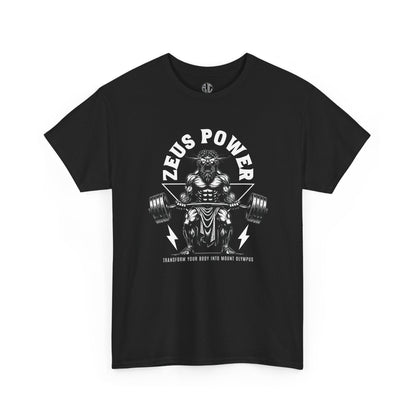 Zeus Power Premium Gym Workout Tee - Asphalt Jungle Co